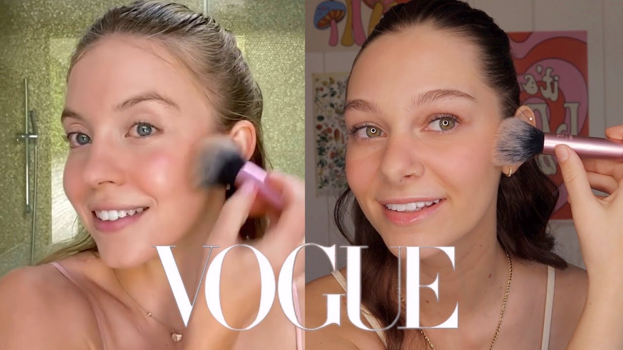 I followed Euphoria’s Sydney Sweeney's Vogue makeup routine...everyone do this right now
