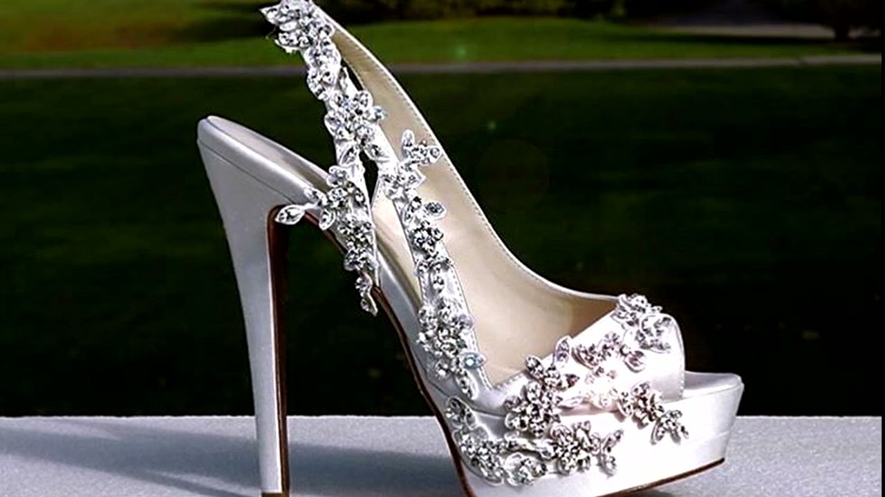 Свадебные босоножки невесты