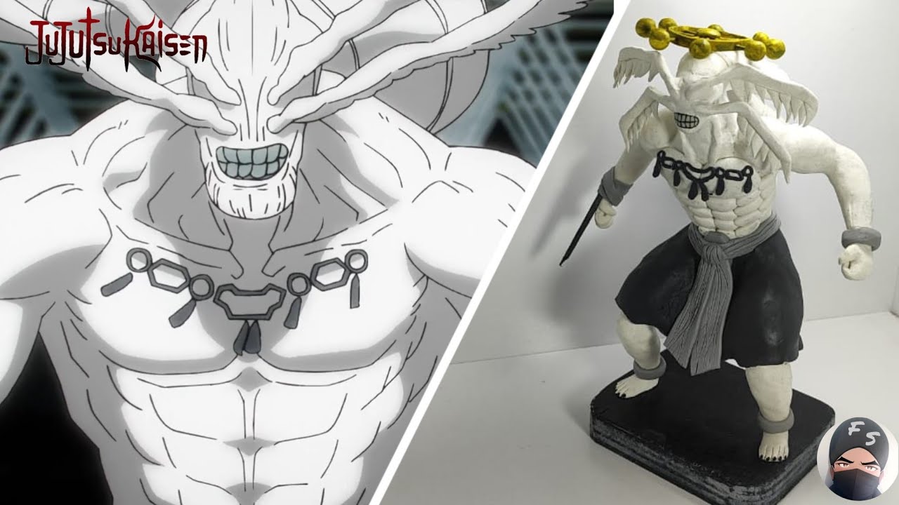 Cómo Hacer a Mahoraga de Plastilina || General Divino Mahoraga || Jujutsu Kaisen || Fácil de Hacer