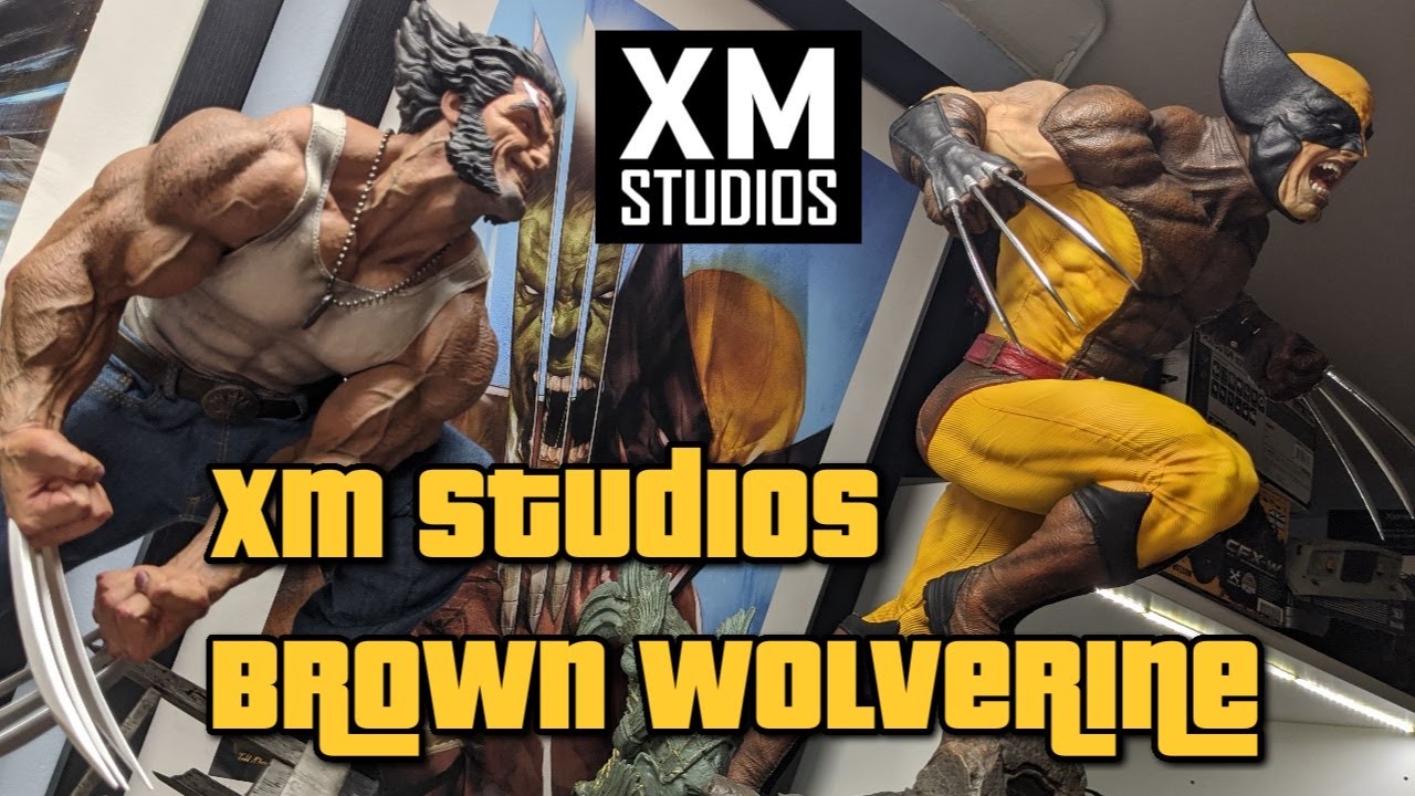 XM Studios Brown Wolverine | 1/4 Scale Statue | Sideshow Comparison Marvel X-Men Comics 2020 Prime 1