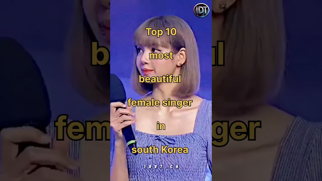 😍 Top 10 most beautiful female singer in south Korea 🇰🇷 #shorts