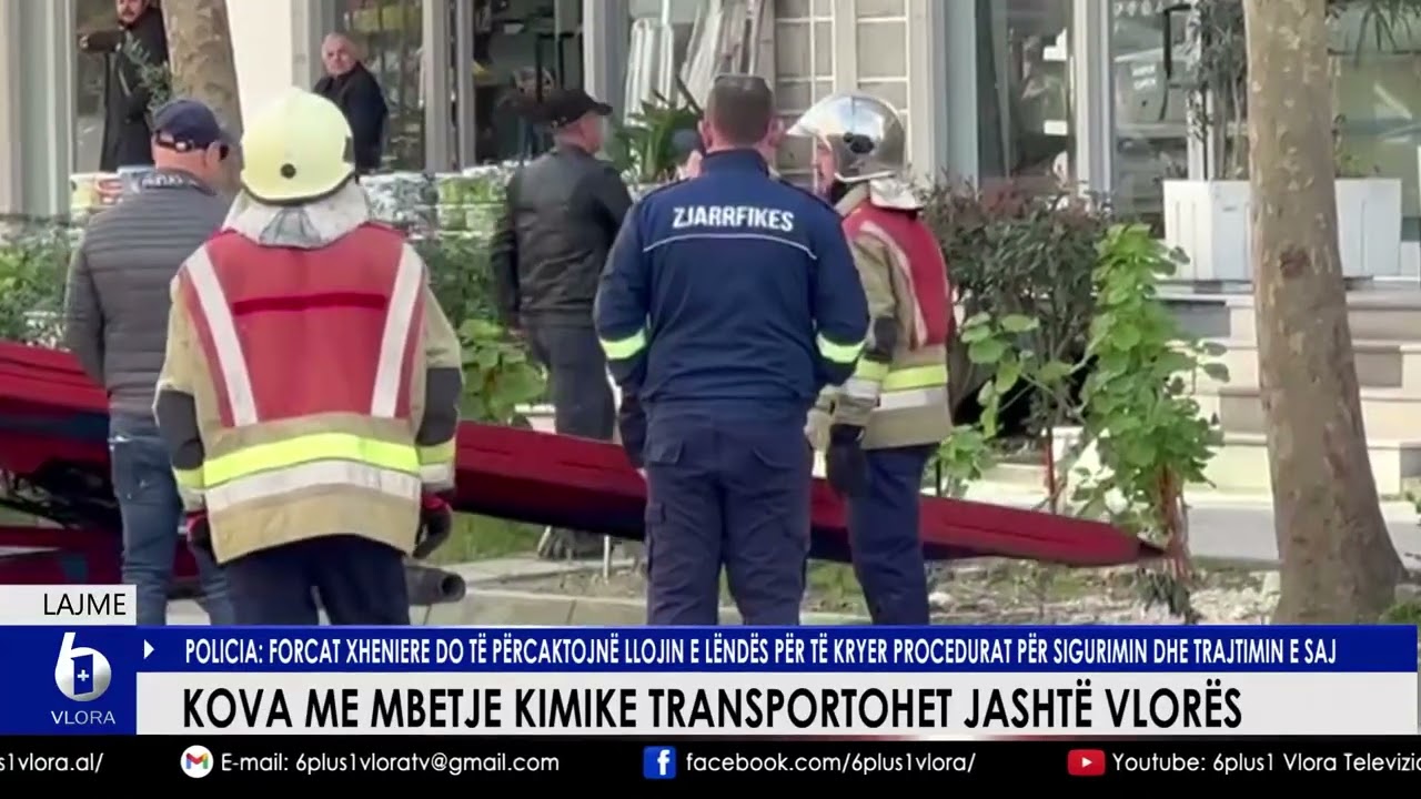 Kova me mbetje kimike transportohet jashtë Vlorës.