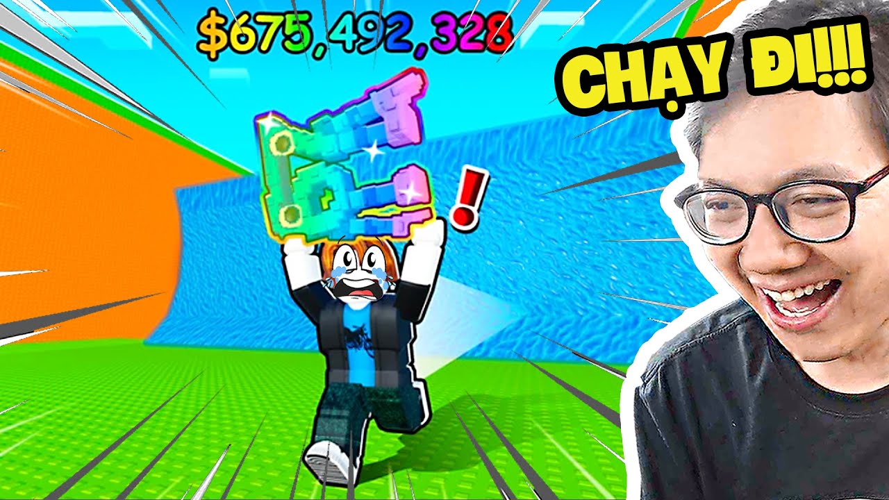 Tôi Phải Chạy Khỏi Sóng Thần Để... Giải Cứu Quái Vật Brainrot Roblox