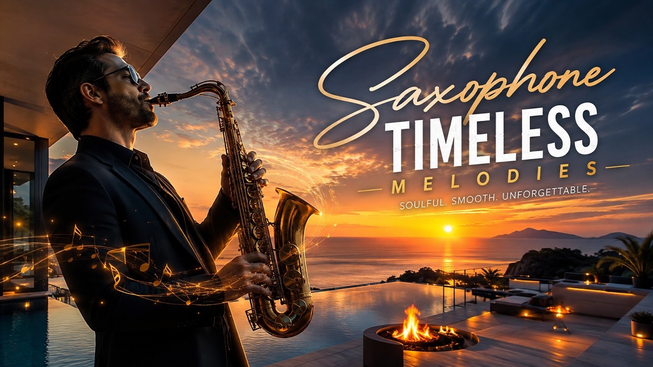 Smooth Saxophone Dreams 🎷 Beautiful Instrumental Music for Relaxation, Love & Peace