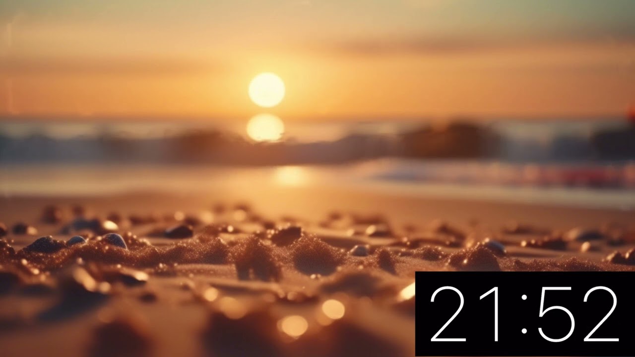 30 Minute Timer - Relaxing Beach Waves