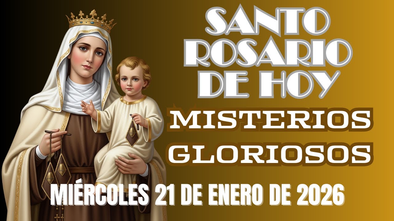Santo Rosario de hoy Martes 21 de Enero de 2026 📿 Misterios Dolorosos