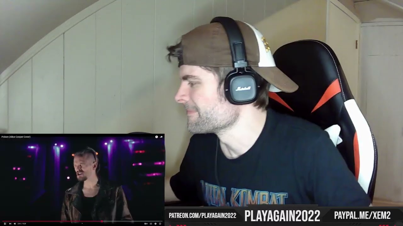 Erik Grönwall - Poison (Alice Cooper)  (First Time Reaction)