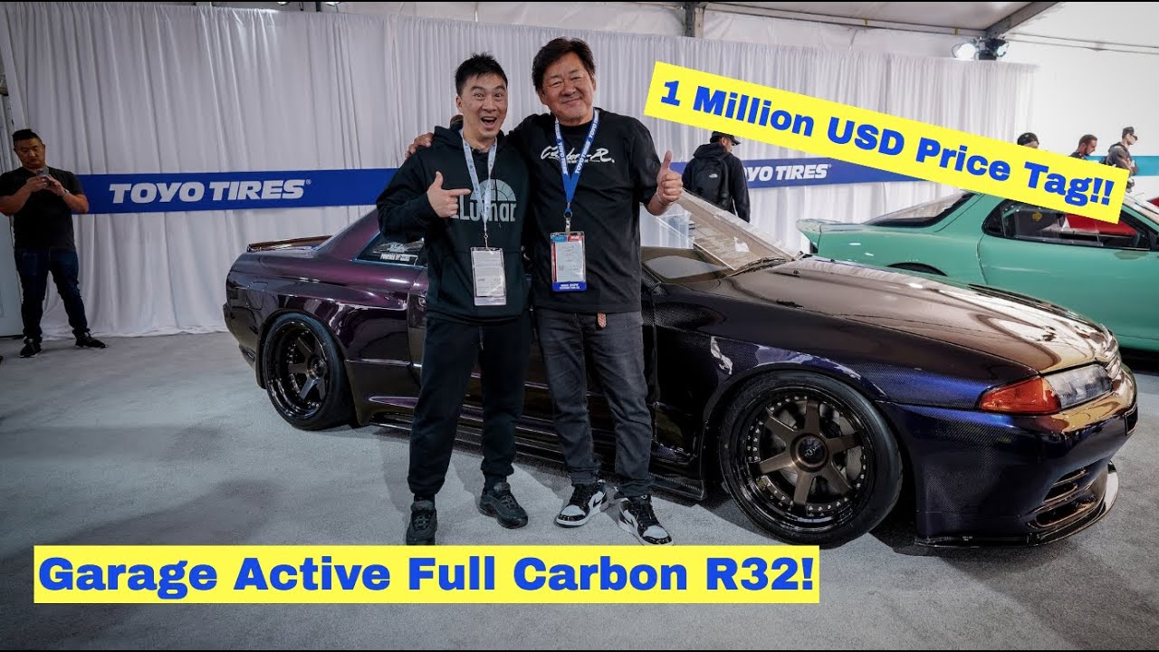 Garage Active Carbon R R32 and Mr Sakomoto San! SEMA 2022