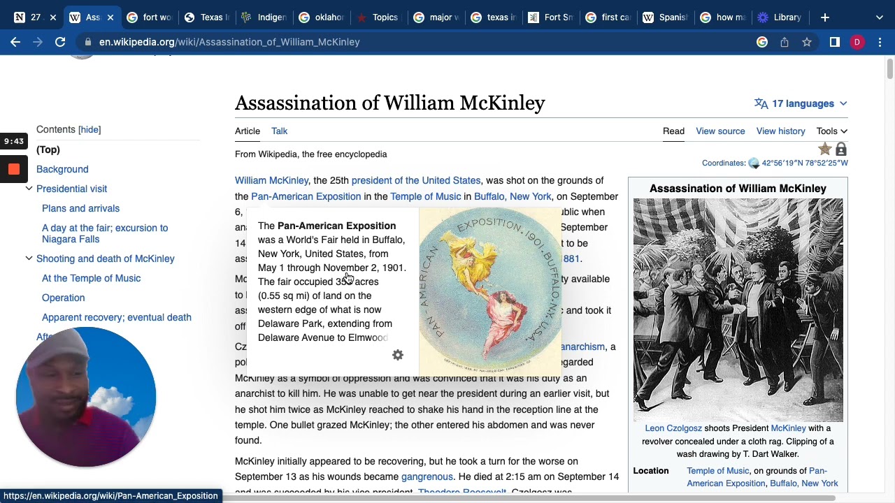 Prophet William S Crowdy prophesies President McKinley's assassination!