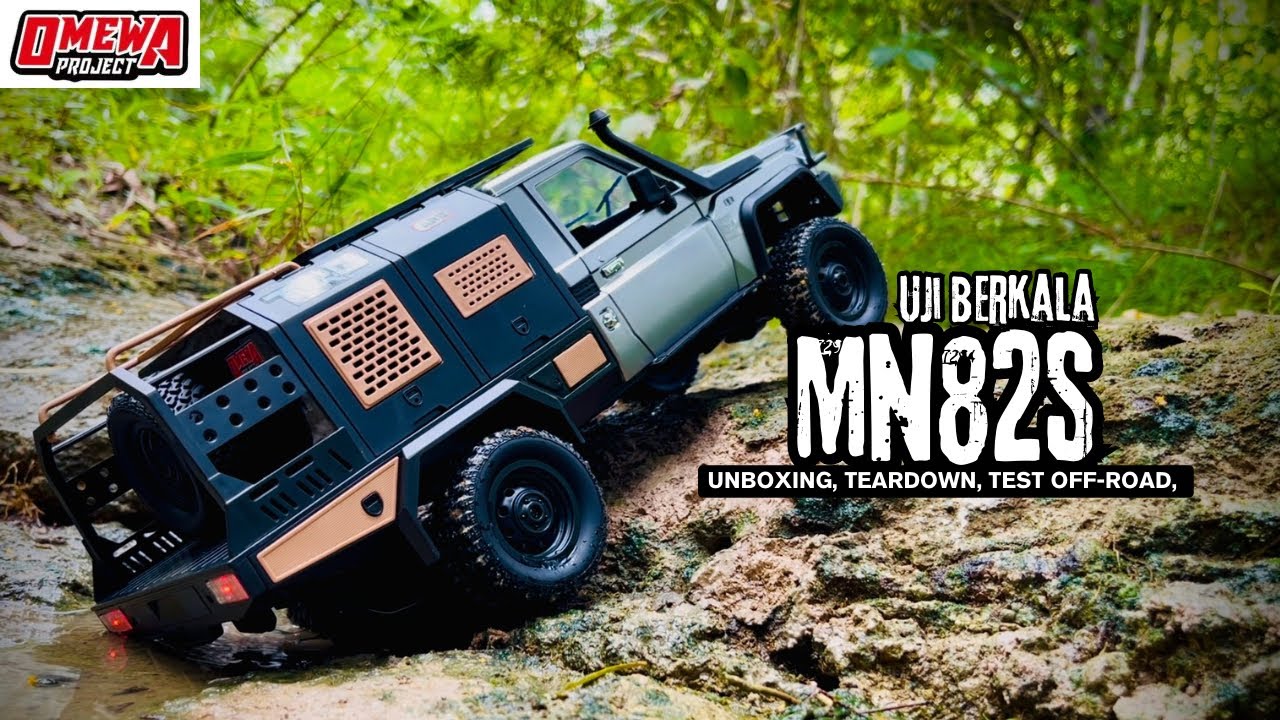 NEW MN82S Overland Toyota Land Cruiser LC79 skala 1/12 Detail RC Terbaik Untuk Pemula II  #mn  #wpl