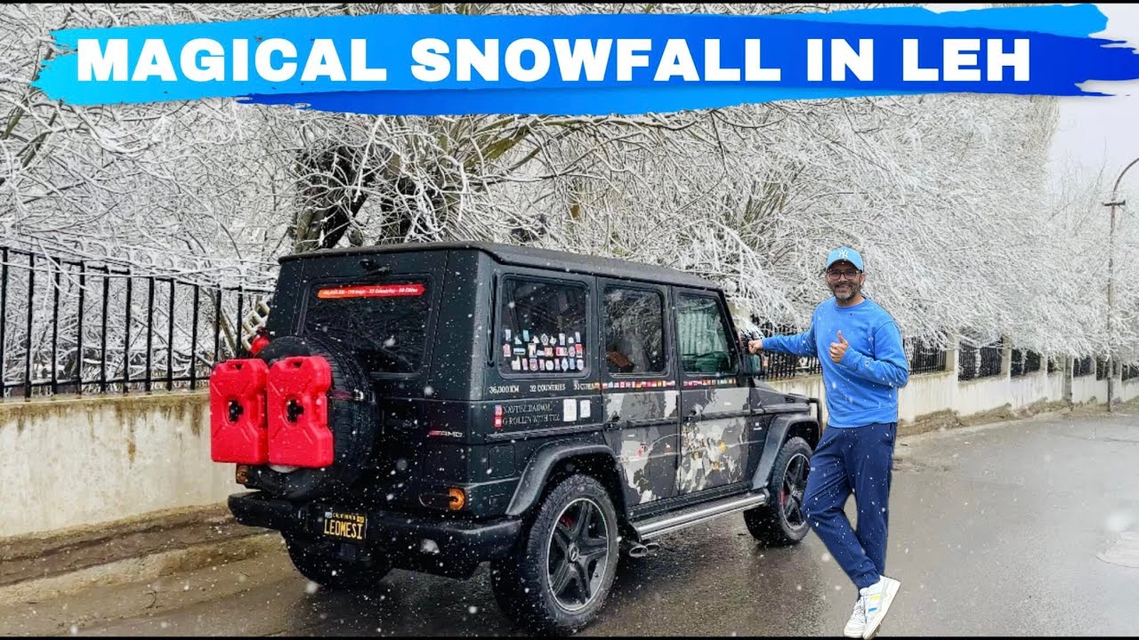 First Snowfall after 32 Countries in Ladakh S2 EP-26 Journey through Leh-Ladakh