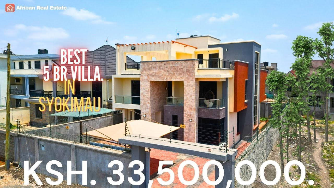 🌳 WHERE LUXURY MEETS SERENITY | STUNNING SYOKIMAU HOME.