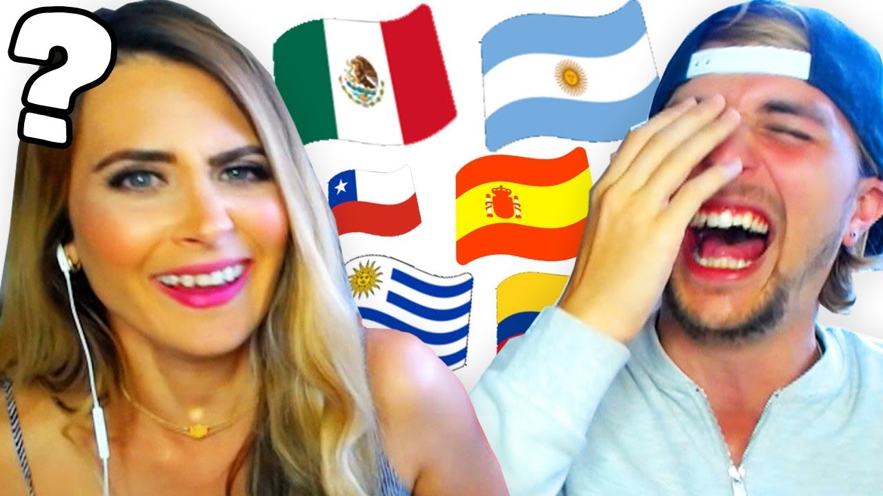 Imitamos VUESTROS acentos de España y latino Americanos (MUY MAL)😂😱