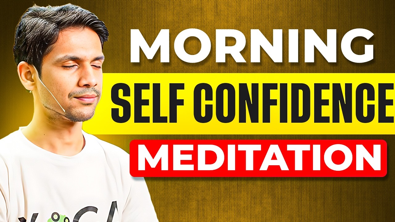 Morning Guided Meditation to Build SELF ESTEEM | 15-Minute Self Love Meditation | Saurabh Bothra
