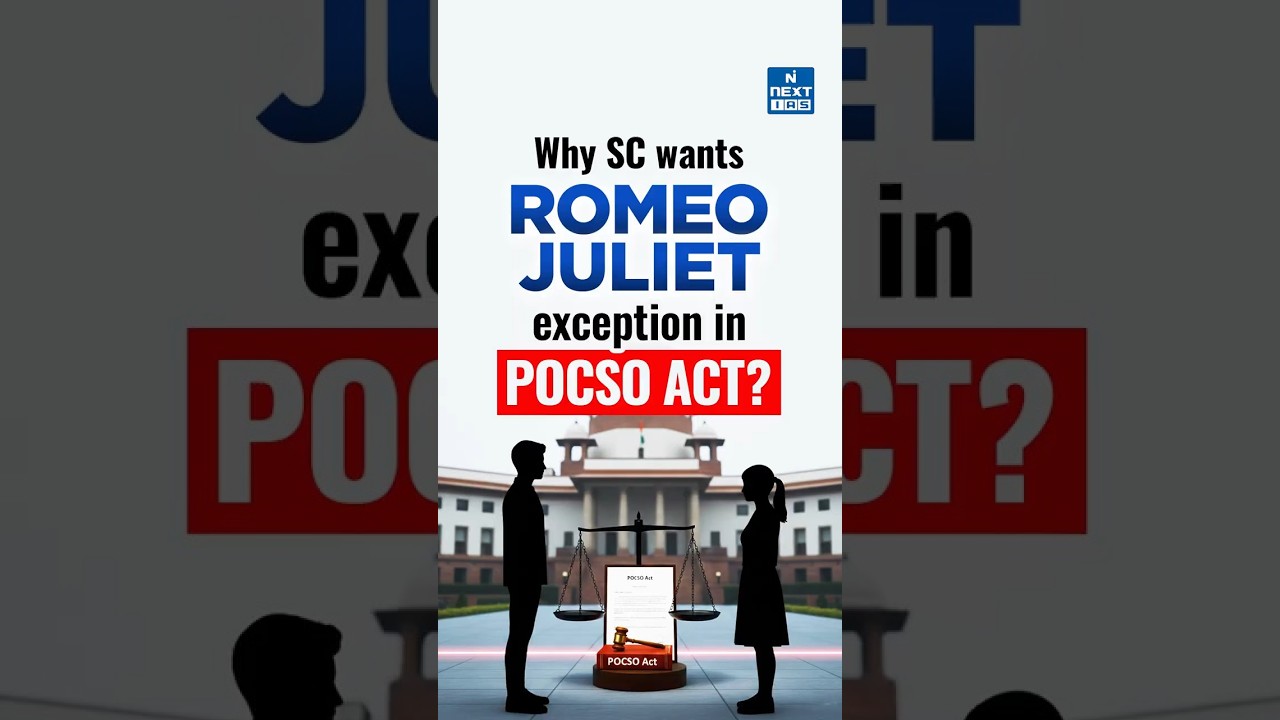 &lsquo;Romeo&ndash;Juliet&rsquo; Exception in POCSO | Supreme Court News