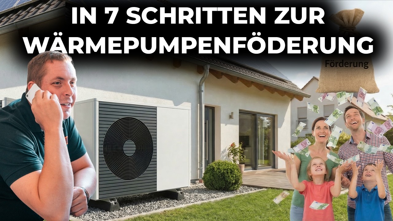 In 7 Schritten zur W&auml;rmepumpenf&ouml;rderung