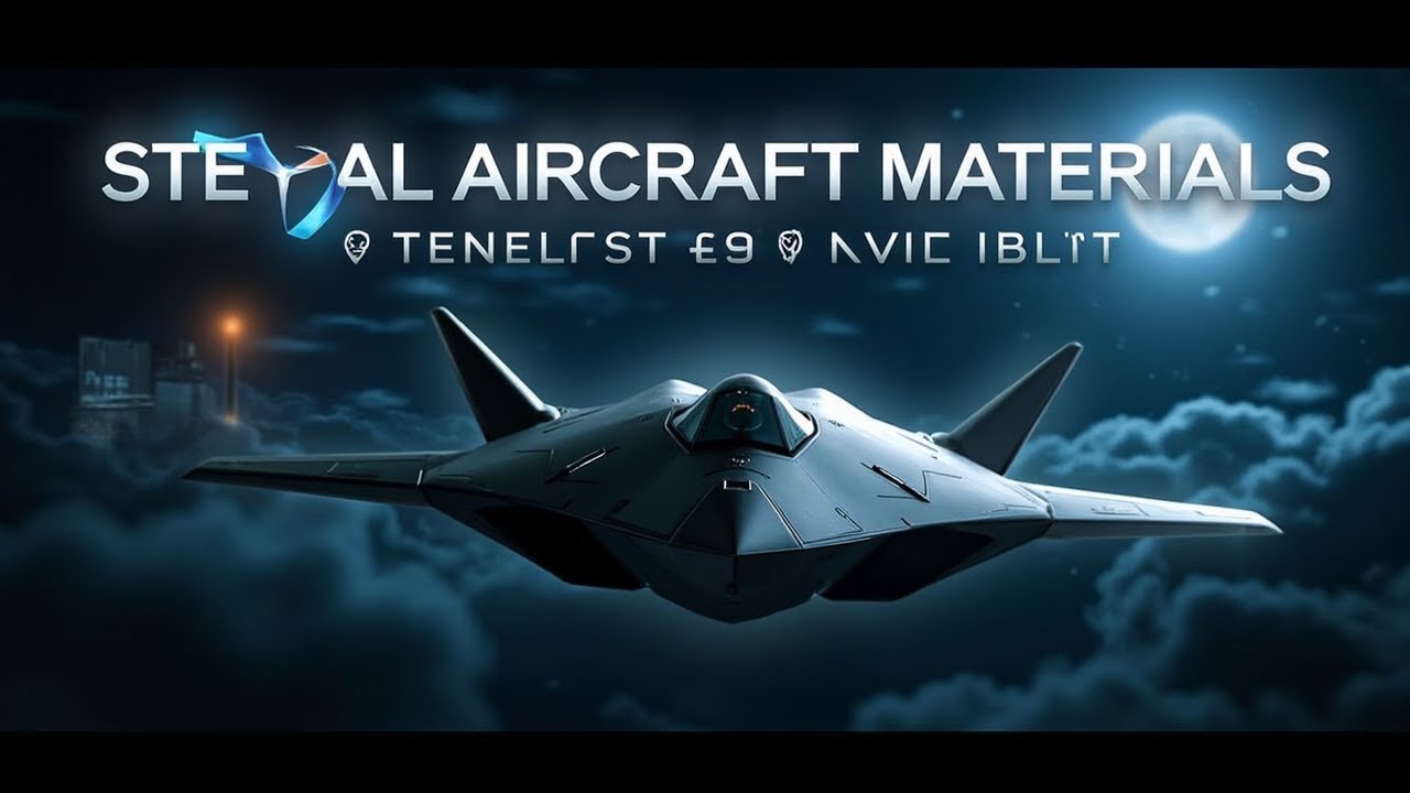 Stealth Aircraft Materials: The Science Behind Radar Evasion