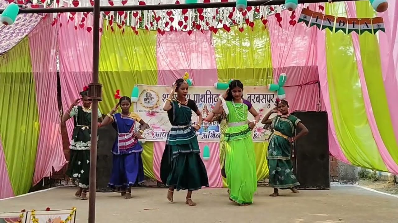 🇮🇳 Sughar Chhattisgarh Dance | 26 January 2026 | CG Desh Bhakti | Primary School Barbaspur #viral 