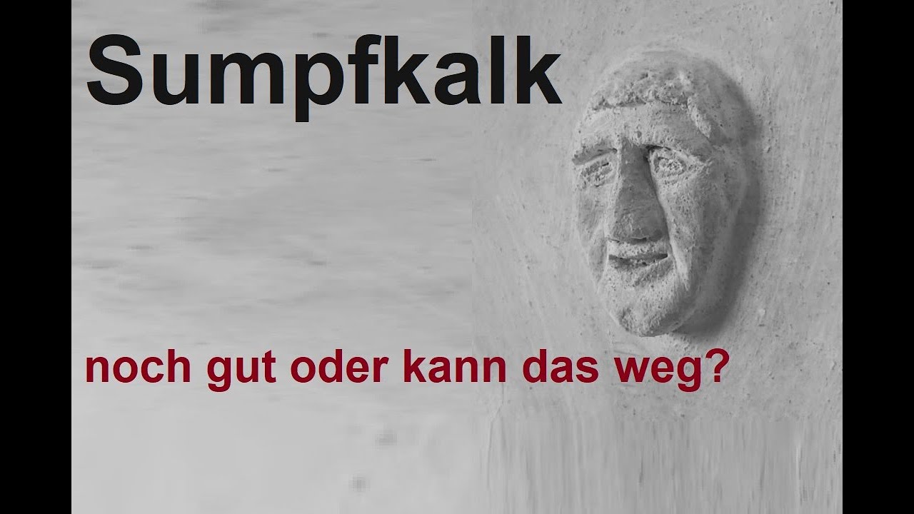 Allheilmittel Sumpfkalk in der Gebäudesanierung