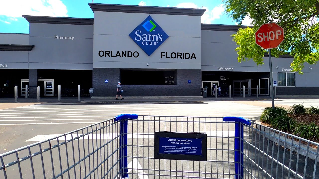 Sam's Club in Orlando Florida at 7810 W Colonial Drive - Shopping Store 6218