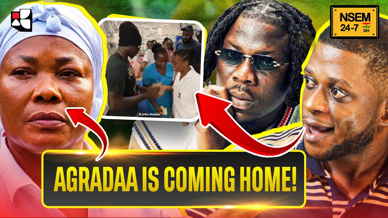 😮AGRADAA IS COMING HOME + Why Is Stonebwoy At Korle Bu Teaching Hospital | FULL STORY