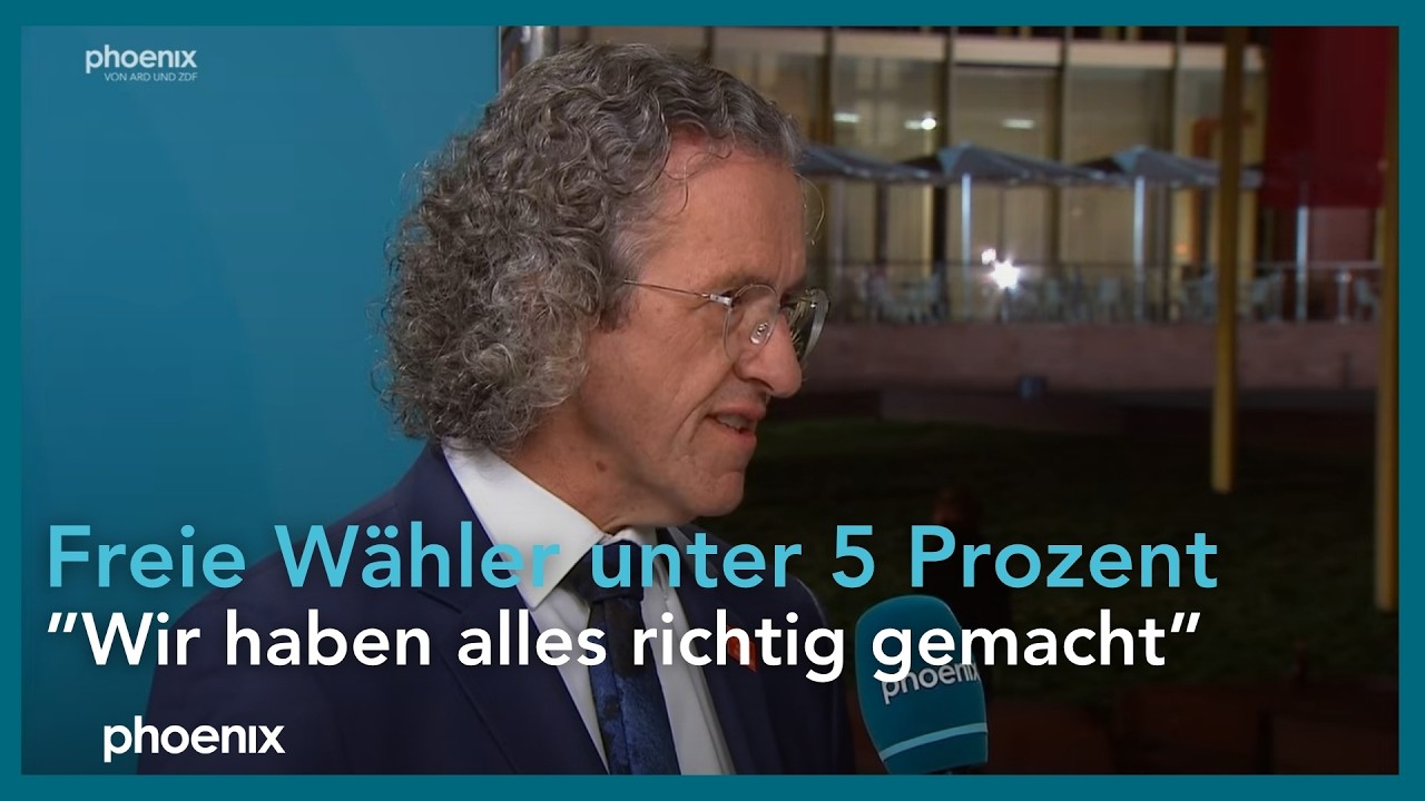 Freie W&auml;hler scheitern an 5-Prozent-H&uuml;rde: Joachim Streit im Interview zur Landtagswahl | 22.03.26