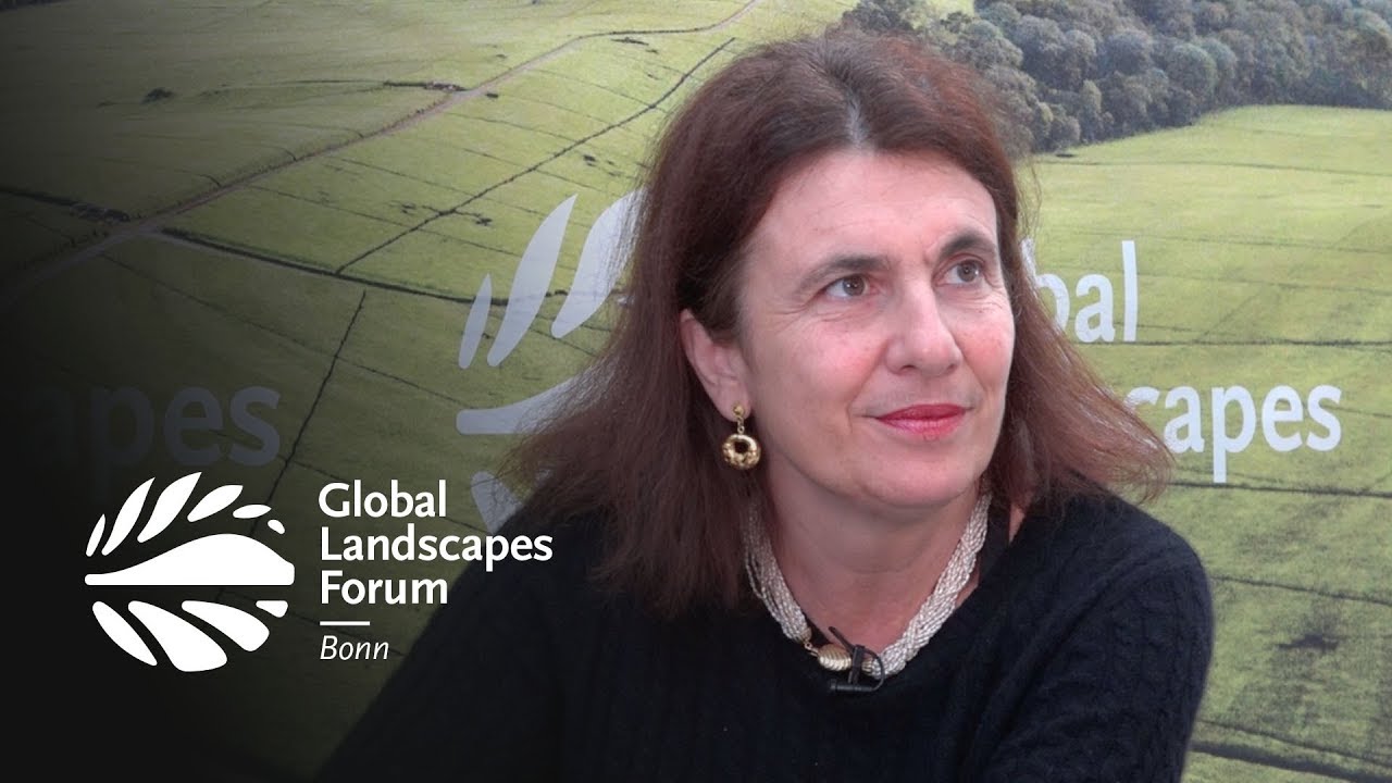 Dr. Agostini stresses the importance of fighting land degradation at landscape scale