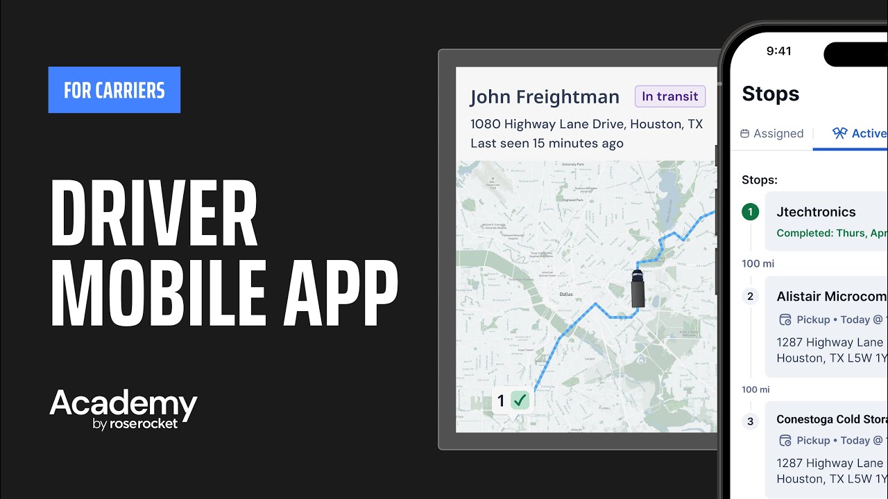 Get Started with the Driver Mobile App