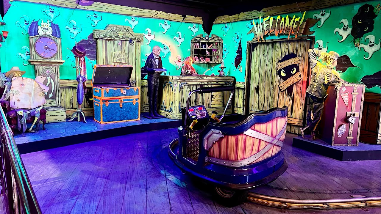 Ghost Blasters 3D Dark Ride at Clifton Hill in Niagara Falls Canada