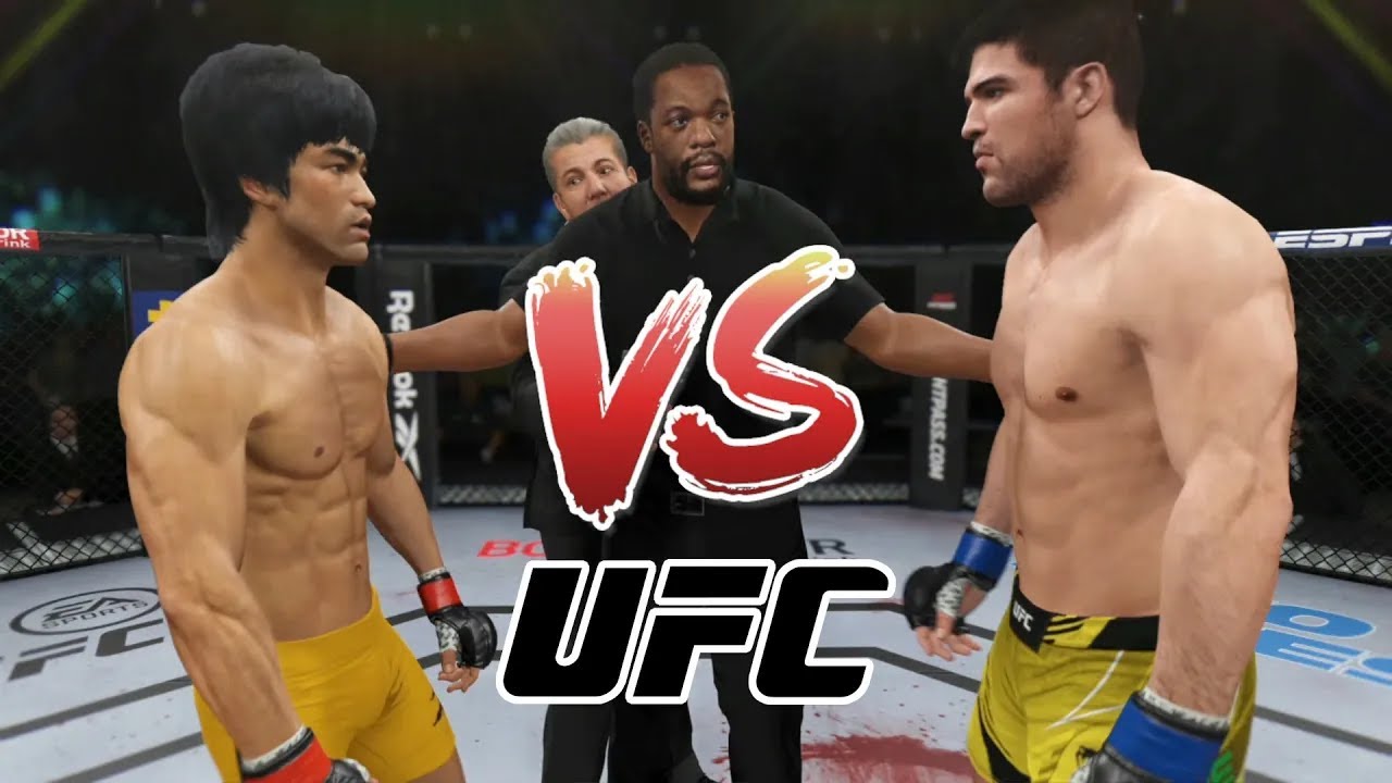 Bruce Lee vs. Vicente Luque (K1) | EA Sports UFC 4