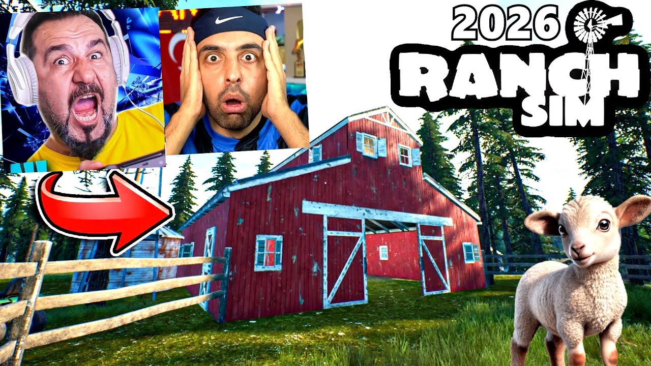 KUZUMUZ DOĞDU 😱 DEV AHIR YAPTIK ! KREDİ ÇEKTİK ! RANCH SİMULATOR 2026 SESEGEL ! #2
