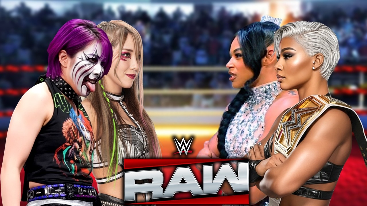 Full Match Asuka & Kairi Sane vs Bianca Belair & Jade Cargill | WWE RAW 25.02.2026