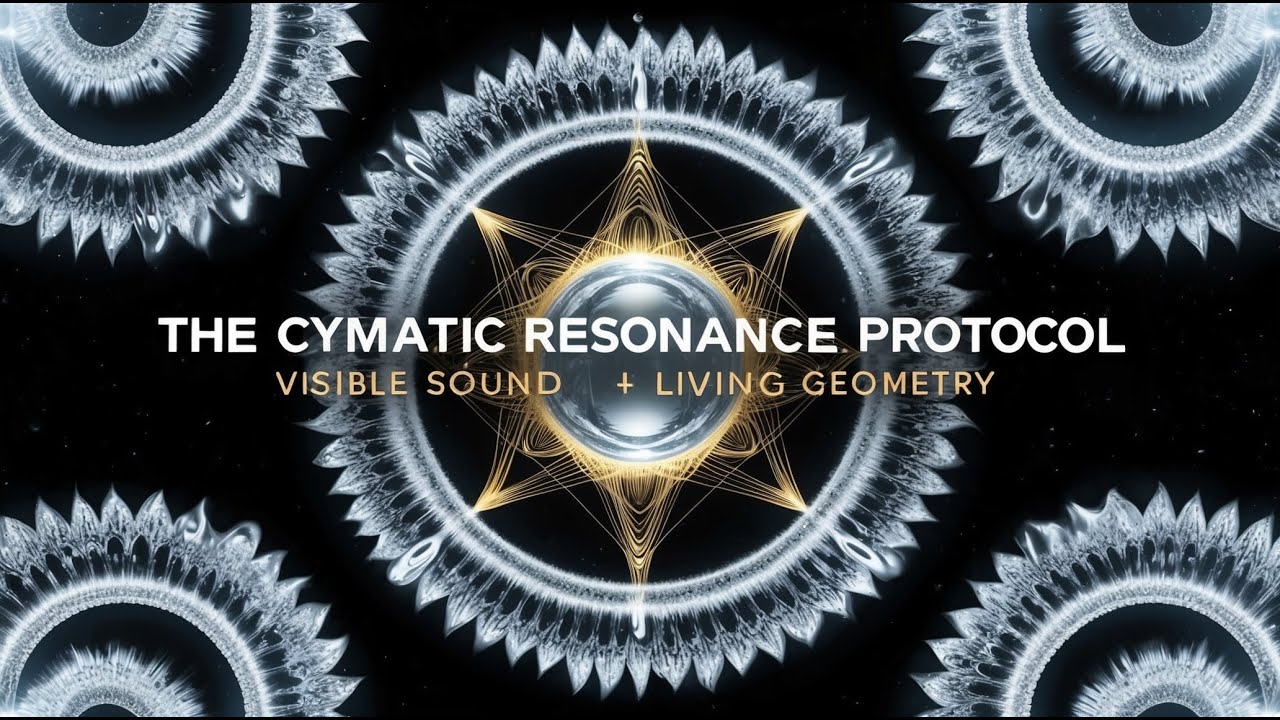 The Cymatic Resonance Protocol | Visible Sound / Living Geometry