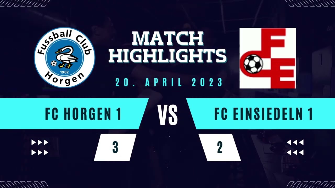 FC Horgen 1 vs. FC Einsiedeln 1