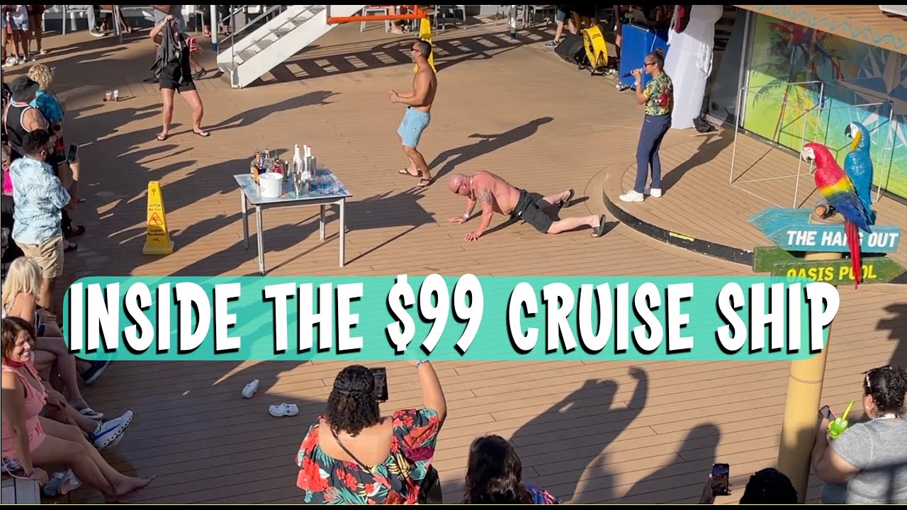 Inside the $99 Cruise Ship - Margaritaville at Sea Paradise - America's Worst Cruise Line?