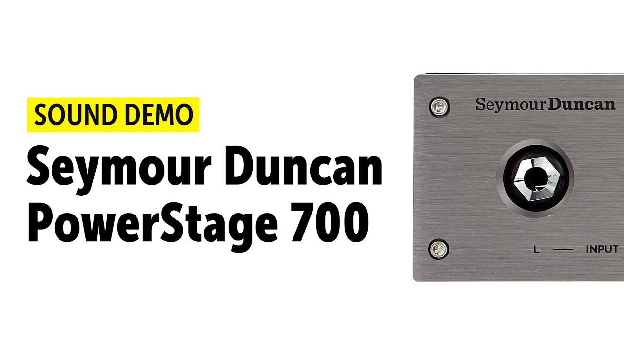 Seymour Duncan PowerStage 700 - Sound Demo (no talking)