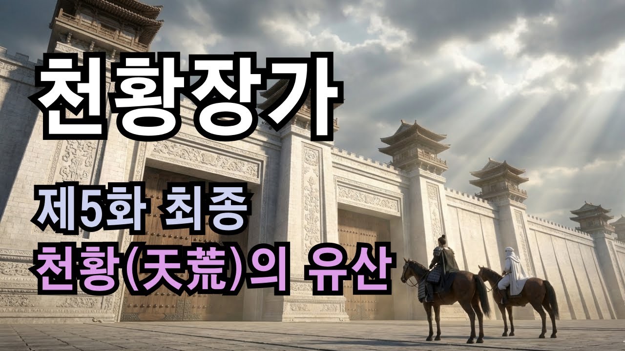 [천황장가] 최종 제5화 천황(天荒)의 유산 | 무협소설 | 오디오북 | 정통무협 | 무협오디오북