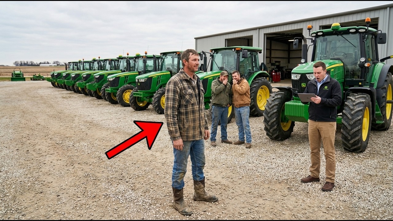 They Mocked the Farmer Who Tried to Buy Every JD Tractors — Then JD Dealer Checked His Bank Account