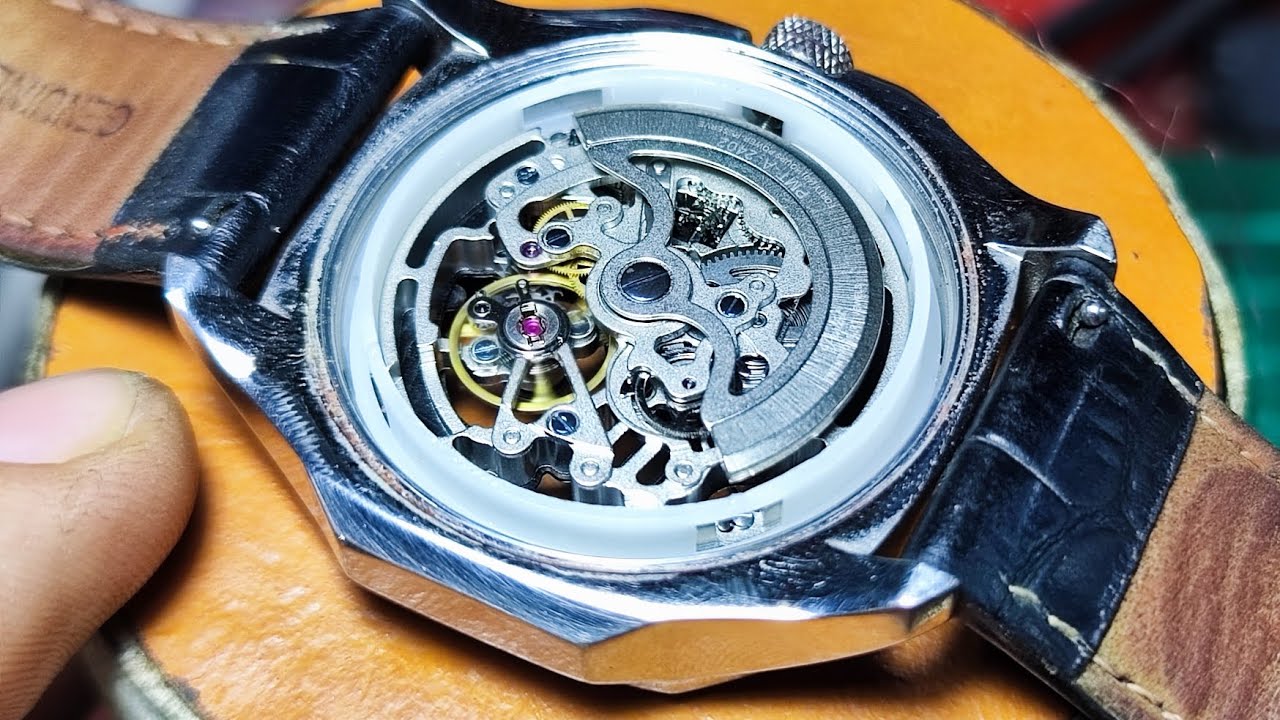 Perbaikan jam automatik parlent mati total / servis jam tangan otomatis parlent