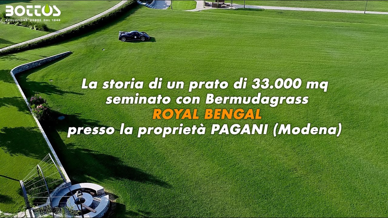 Come seminare 33.000 mq di prato con Bermuda Grass a grandi prestazioni (Royal Bengal)