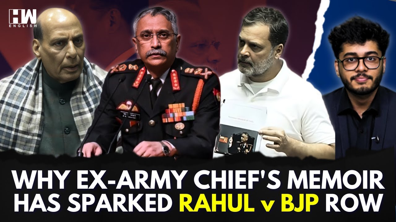 Explained: Why Ex-Army Chief Gen. Manoj Naravane's Book At The Centre Of Rahul-BJP Face-Off