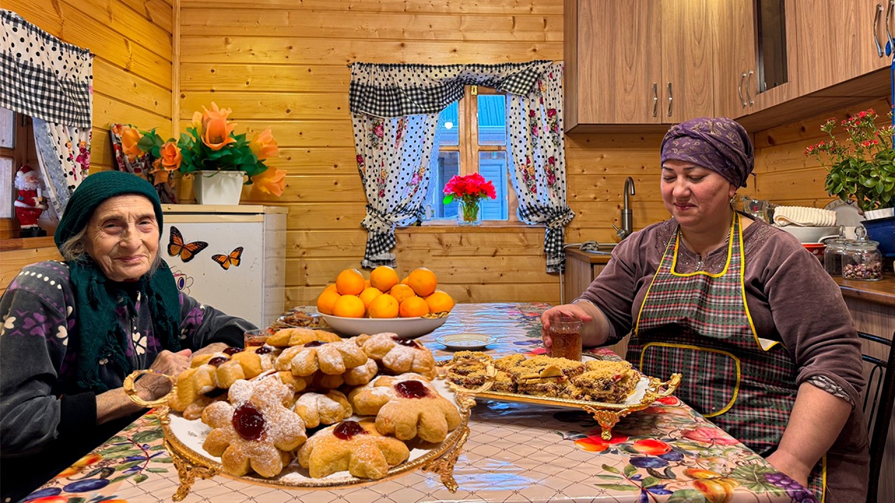 Бабушка Розa готовит простые и вкусные десерты | Деревенская жизнь