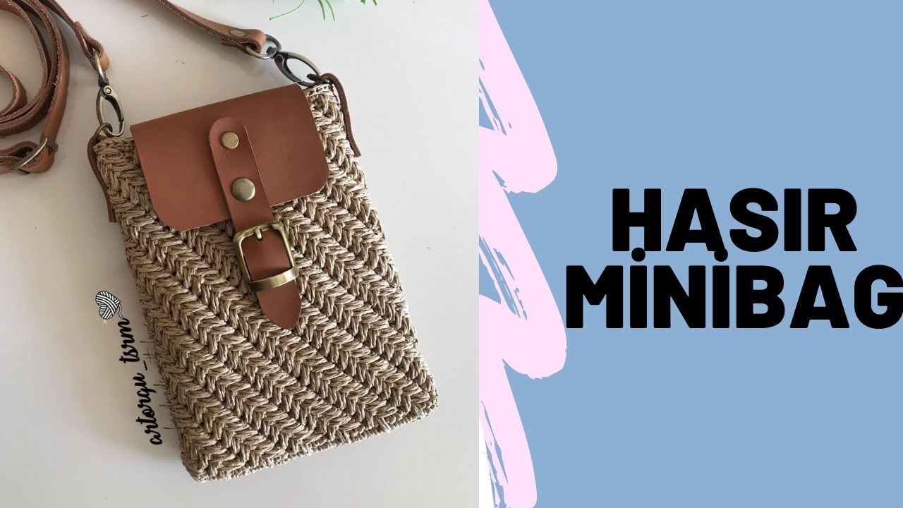 KAĞIT İP BAŞAK MODEL MİNİBAG