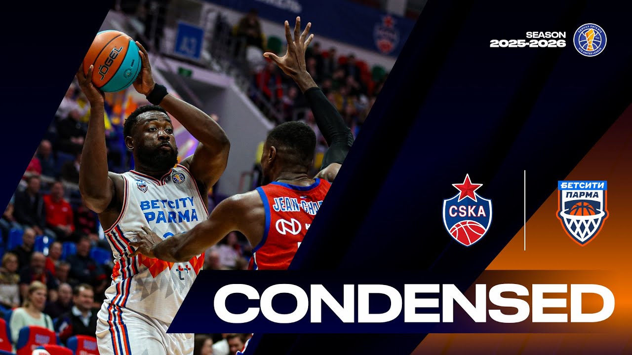 CSKA vs BETCITY PARMA Condensed Game December, 9 | Season 2025-26