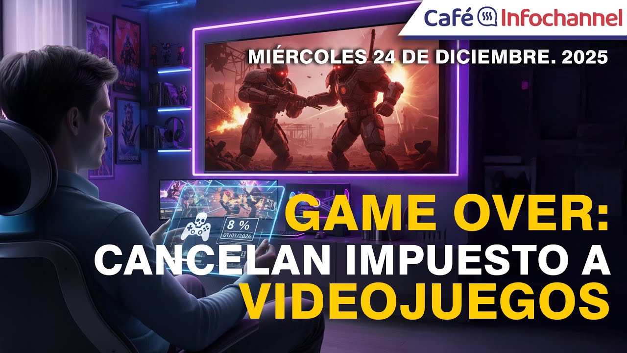 ¡Adiós impuesto a videjuegos! Gobierno de México da marcha atrás y cancela el impuesto