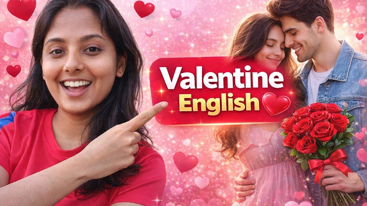 Valentine’s Day Sentences in English | Daily Use English | SJ English Time
