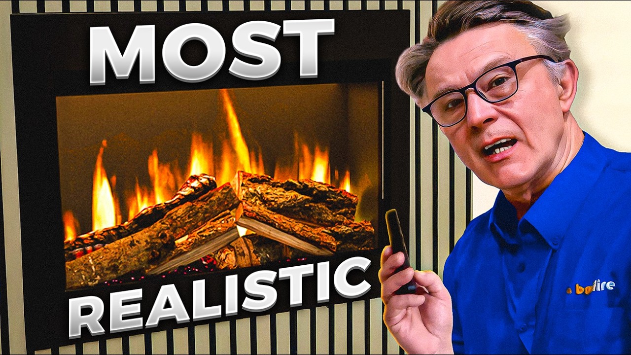 Обзор British Fires Ashlett: самый реалистичный электрический камин!!