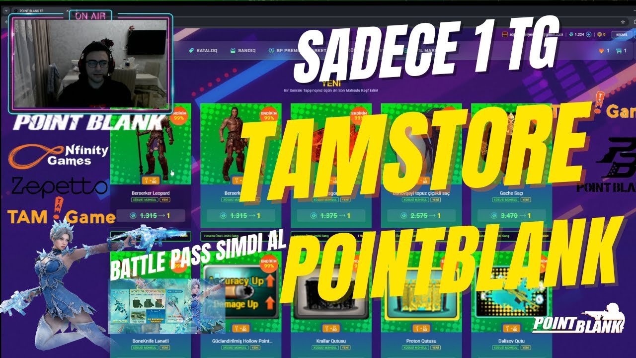 Point Blank  | Sadece 1 TG’ye Efsane Ürünler Seni Bekliyor