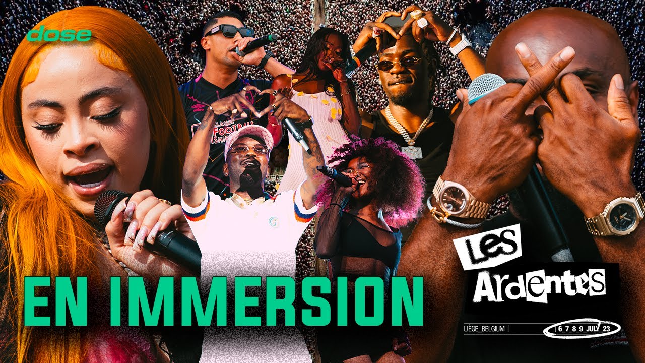 IMMERSION AUX ARDENTES 2023 : Ice Spice, Kaaris, Travis Scott, Franglish, Coelho, Mademoiselle Lou