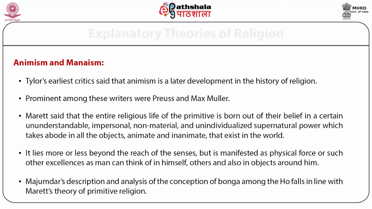 Religion and Magic (ANT)